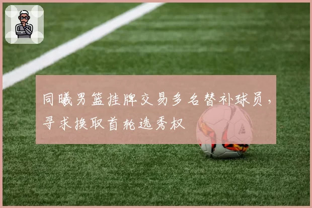 同曦男篮挂牌交易多名替补球员，寻求换取首轮选秀权
