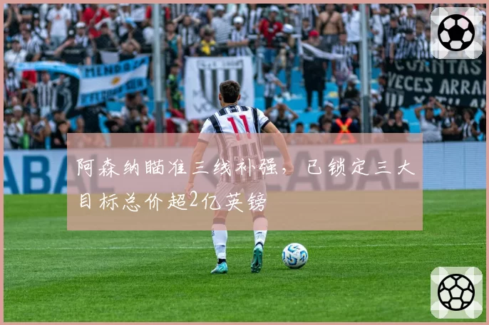 阿森纳瞄准三线补强，已锁定三大目标总价超2亿英镑