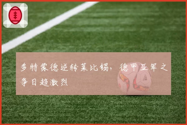 多特蒙德逆转莱比锡，德甲亚军之争日趋激烈